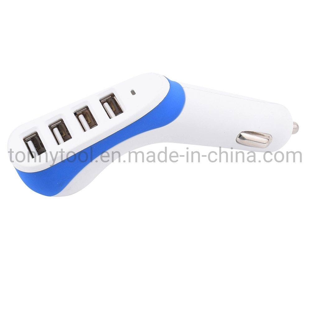 DC12V -24V 4-Port Rapid USB Car Charger