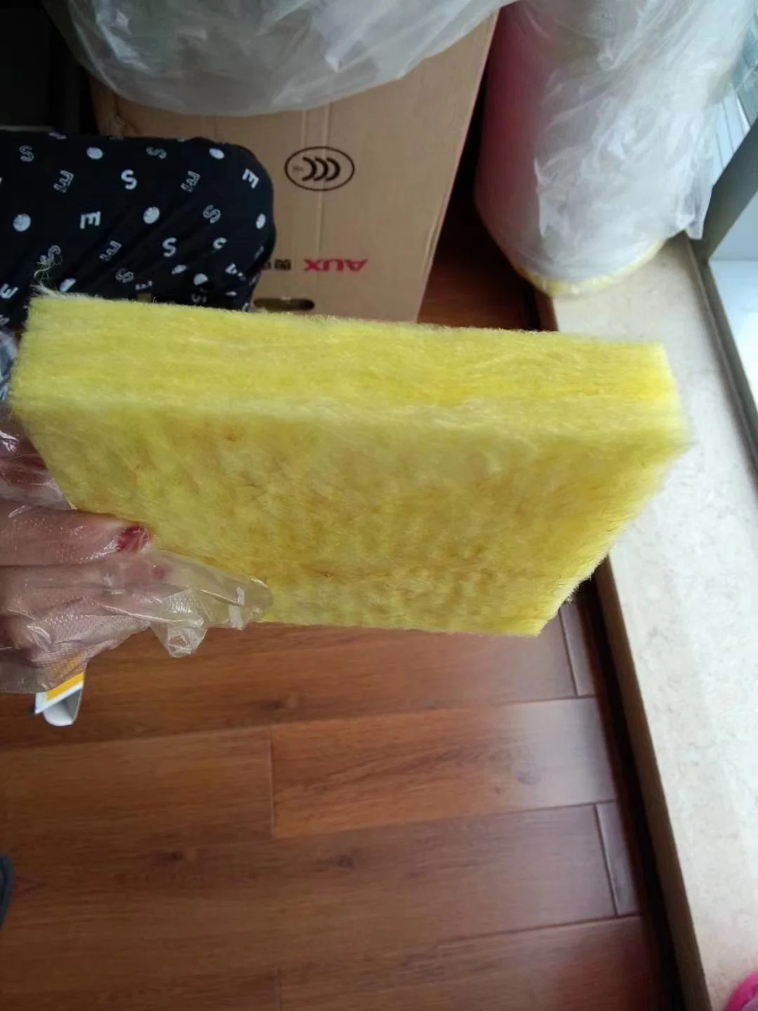 Glass Wool Glass Wool Board Fireproof and Soundproof Fiber Glass Wool Insulation Board