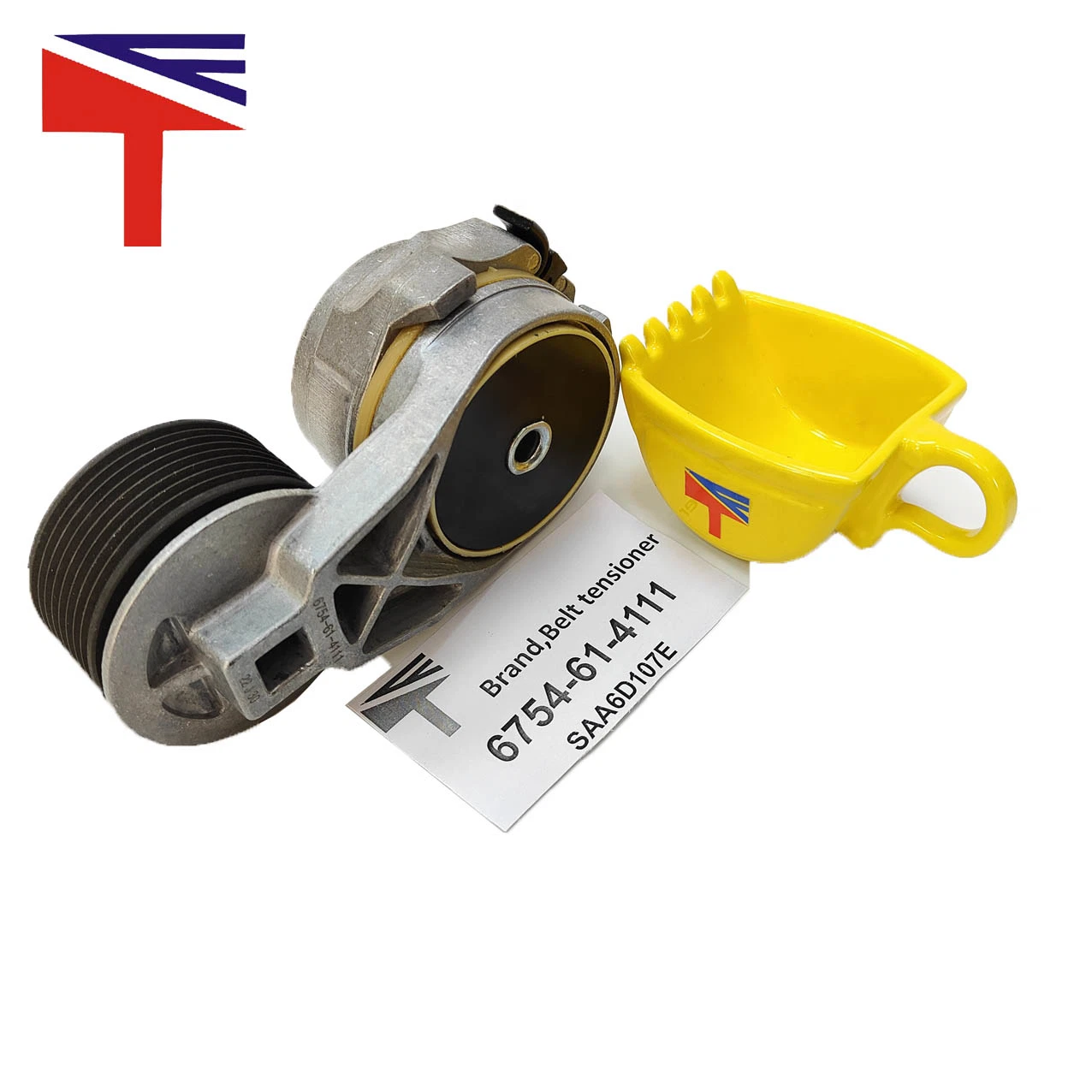 Diesel Engine Belt Tensioner Accessories Parts Number 6754-61-4111 for Engine PC200-8 SAA6d107e