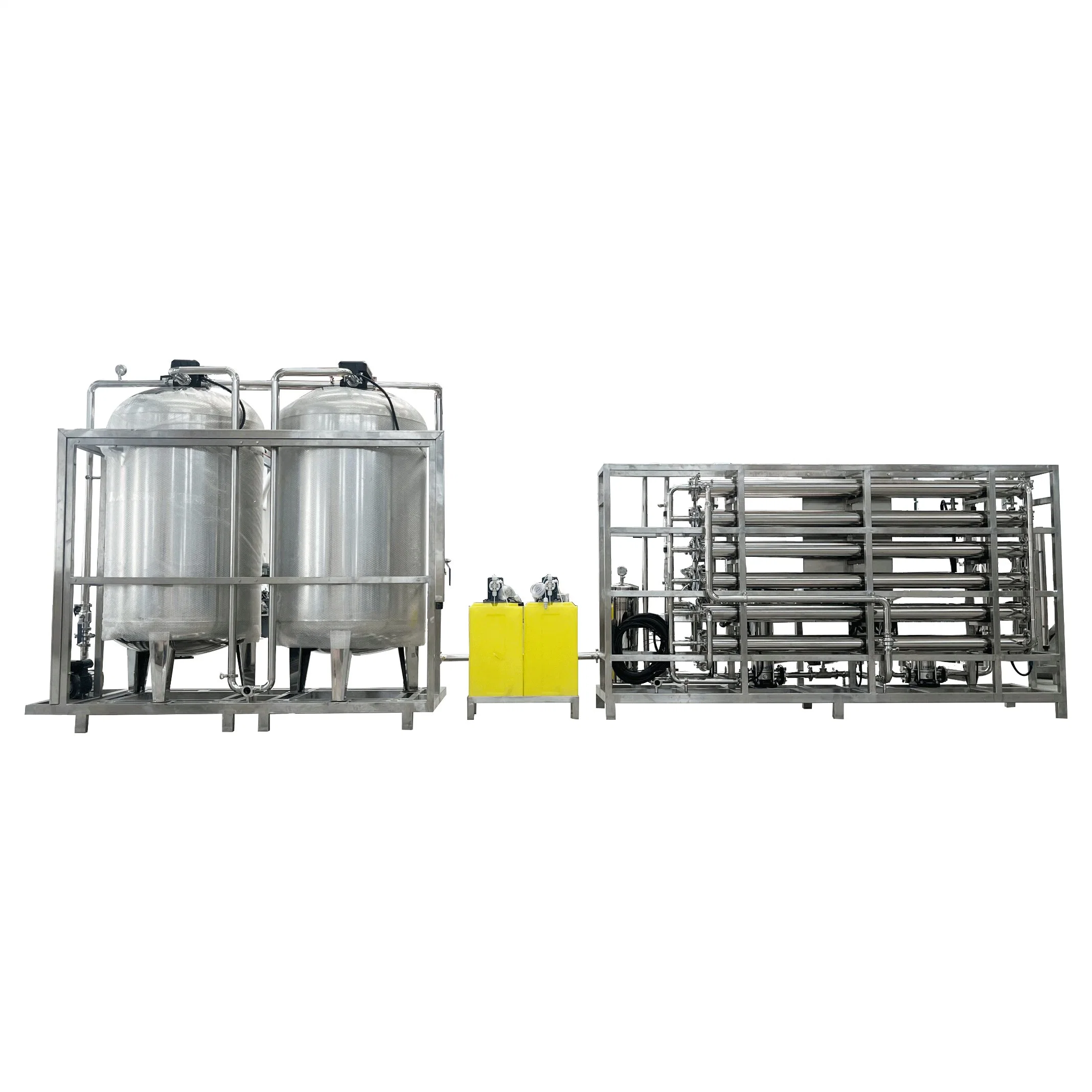 Système de traitement RO à filtre à eau industriel pour purification par osmose inverse 2000L/H.