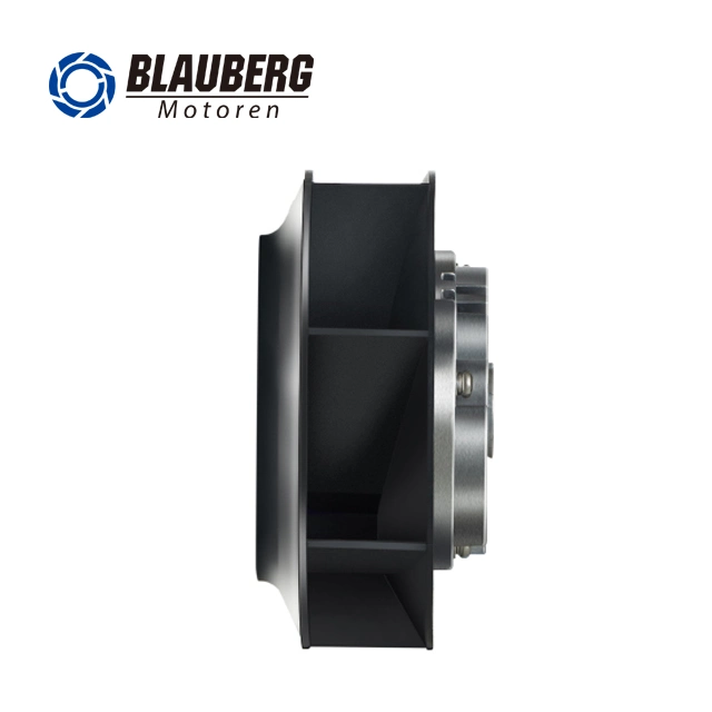 Sem escovas Blauberg 133mm de diâmetro super silencioso ventilador centrífugo de plástico para tratamento de ar Ahu Unitswith MARCAÇÃO