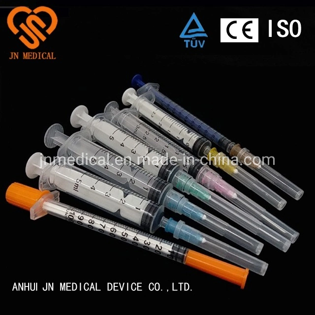 Cheap Price 1ml Insulin Disposable Syringe with Fixed Needle with Ce Approval