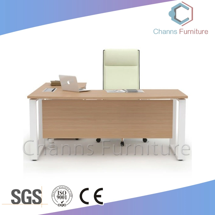 Foshan Furniture Office Table Melamine Computer L Shape Desk (CAS-MD1815)
