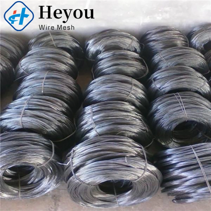 Factory Direct China Export Bwg3 300kg/Coil Black Annealed Tie Wire/Annealed Soft Bidding Wire/Steel