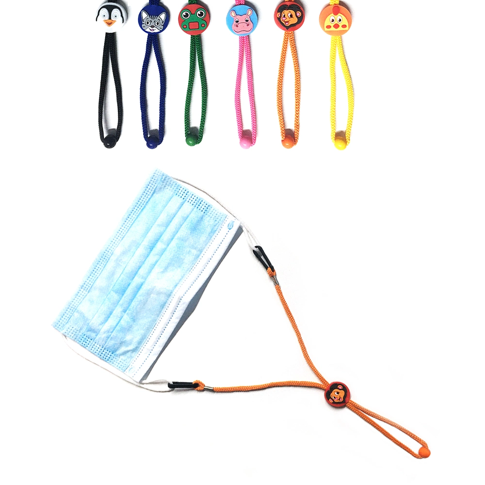 Face Masking Lanyard Strap for Kid Custom Polyester Neck Lanyard for Masking Holding