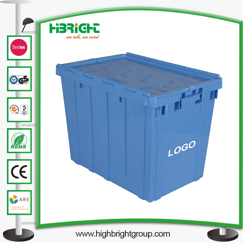 Nestable Stackable Crate Recycle Plastic Movable Turnover Container