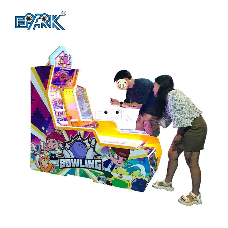 Epark Bowling Slam Dunk Einzelspieler Neue Spiele Lebendige Farbe Spielmaschine für Kinder