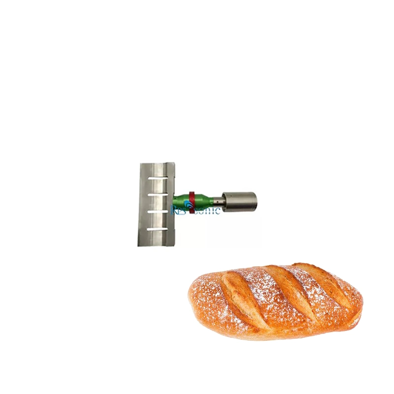 High Efficiency and Fast Ultrasonic Food Cutting Device for Bread Cutting
