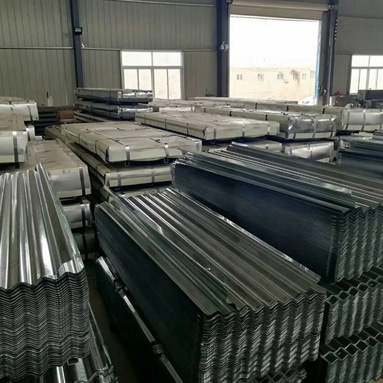 0,35mm 0,6mm buen Precio Doble capa Galvanized Tile Galvanized Roofing Hoja