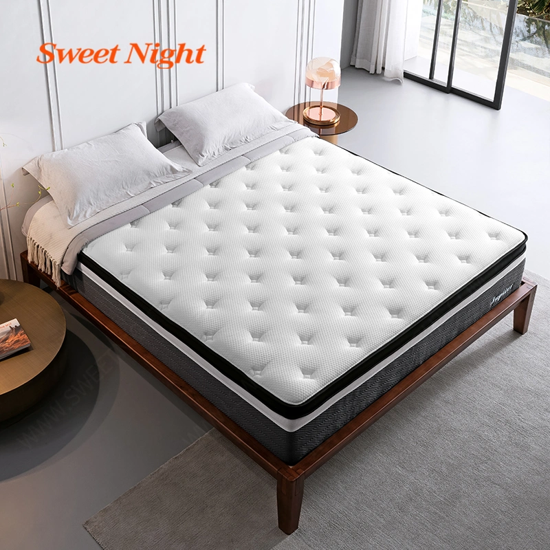 Home Hotel High Quality Compressed Latex Bed Memory Foam Spring Mattress