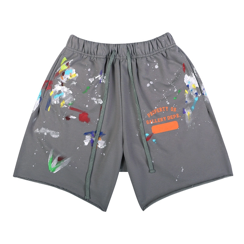 Custom Logo Wholesale Sport Shorts cargo French Terry Cotton para hombre Pantalón corto de fitness con cordón y bolsillos cortos