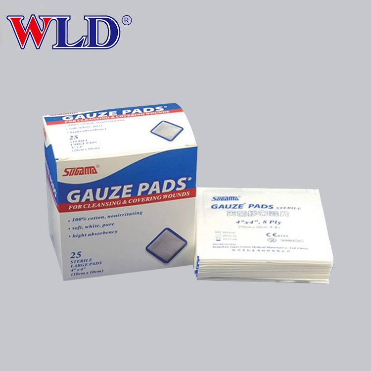 White Color Medical Disposable Supplies Medical Gauze Pad