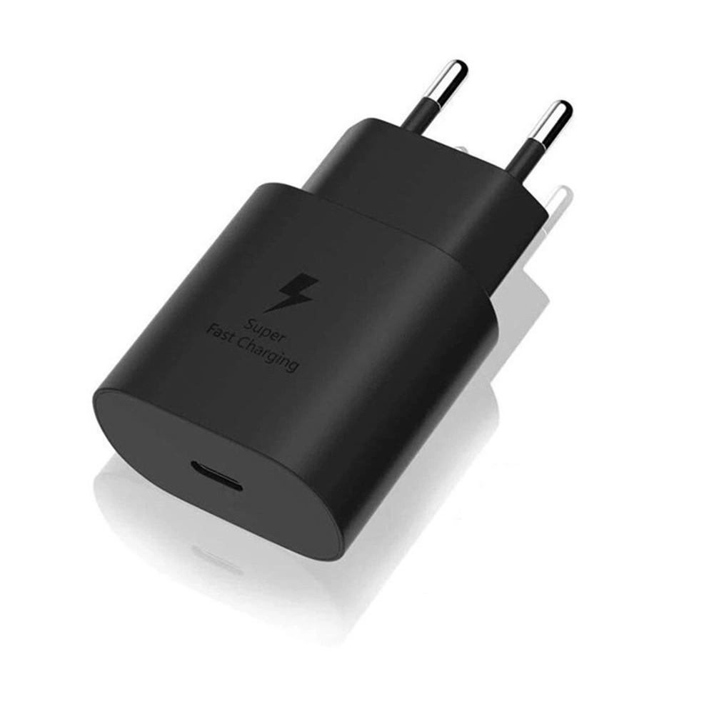 Para Samsung Phone Tipo C Cargador adaptador de carga rápida PD 25W S21 cargadores superrápidos para S22 Ta800 Ta845 Plus 45W Adaptador de alimentación USB-C adaptador de alimentación UE U UK Au Plug