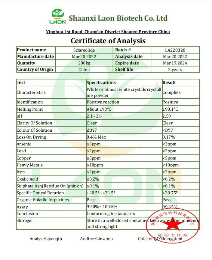 High quality/High cost performance Clary Sage Extract CAS 564-20-5 Sclareolide Powder