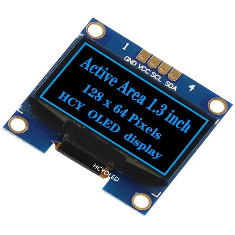 Display Your Data with Clarity Using Our 128X64-Pixel 1.3 Inch OLED Module