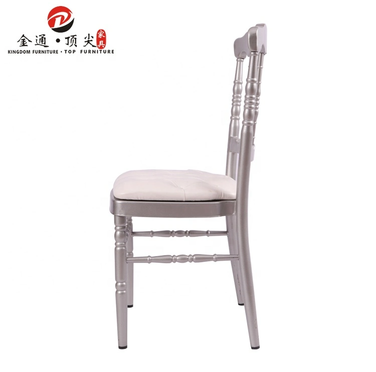 Original Factory Wholesale/Supplier Strong White Stacking Napoleon Chair