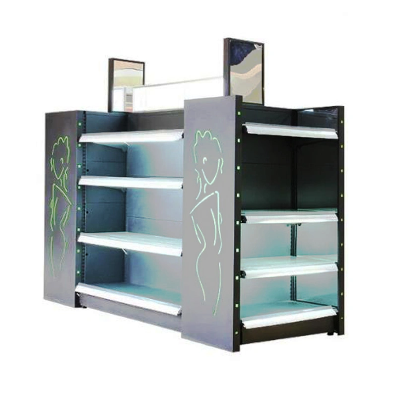 Cosmetic Product Display Stand with Light Box