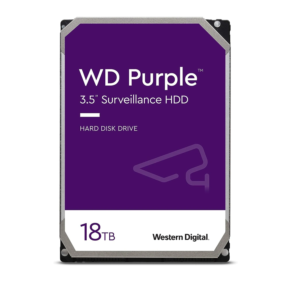 Western Digital Purple Surveillance 4tb Hard Drive Internal Hard Disk 5400 Rpm 3.5 Inch (WD40PURZ) Wd SSD/HDD