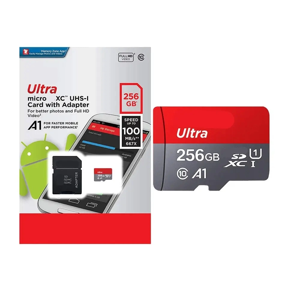 بطاقة SD طراز S Ndisk Ultra A1 الأصلية بالجملة سعة 100 ميجابايت/S 16 جيجابايت بطاقة ذاكرة فلاش سعة 32 جيجا بايت سعة 64 جيجا بايت سعة 128 جيجا بايت سعة 256 جيجا بايت لبطاقة ذاكرة فلاش سعة كل منها كل كاميرات الهواتف