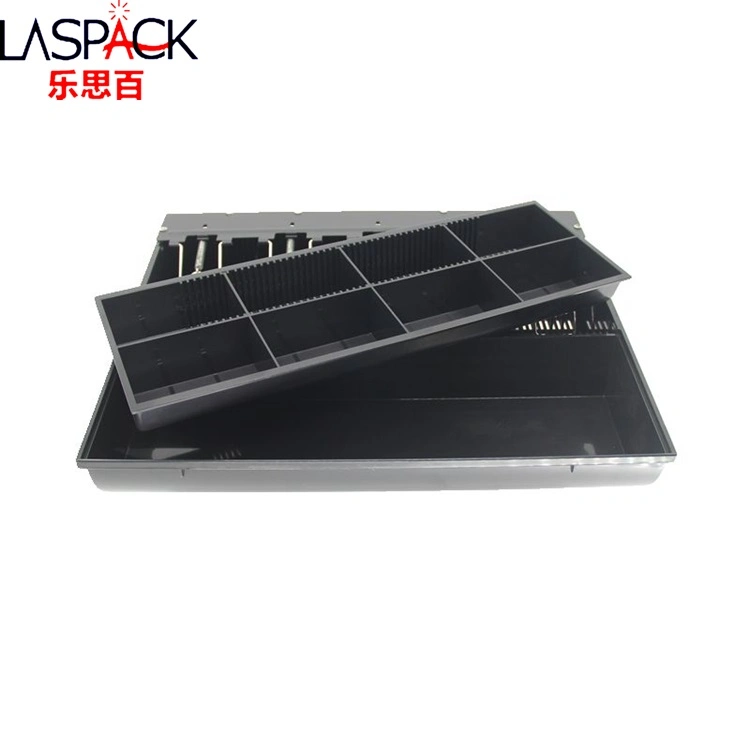 OEM Heavy Duty Cabinet Electronic POS Till Money Secure Small Metal Cash Drawer for Cash Register 410 Rj11 12V Metal Tray Cash Register Drawer