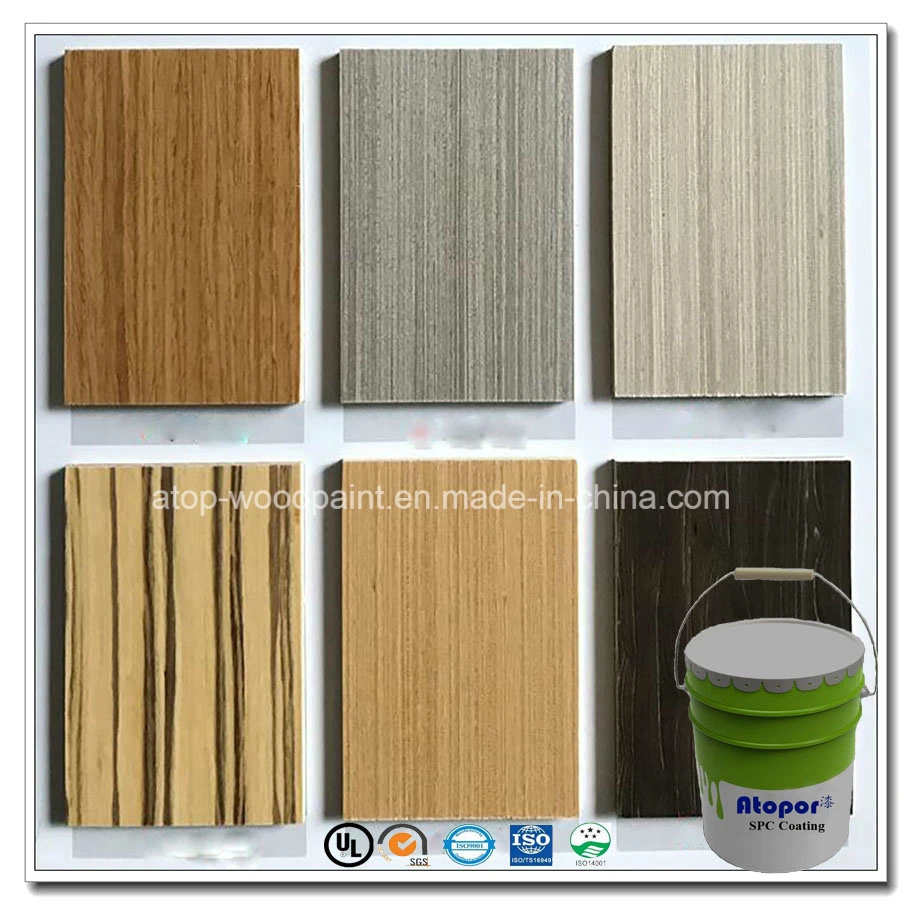 Cheap UV Roller Coating Paint Putty for Substrate Veneer Particle Board Office Furniture Plywood