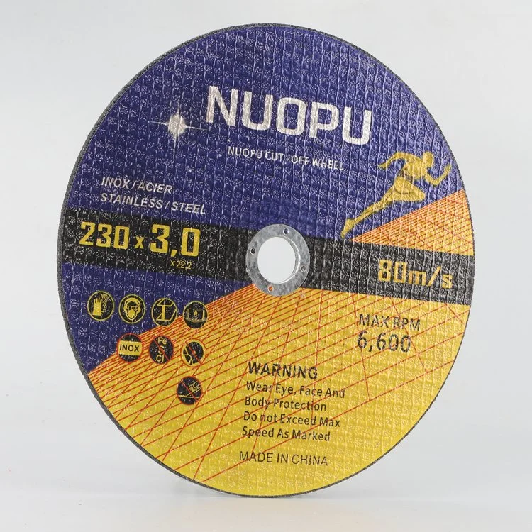 9" Cutting Disc for Inox Metal Steel Abrasive with MPa Certificates