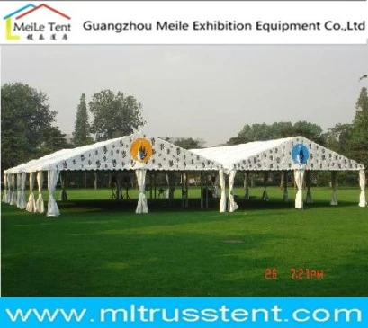 White PVC Tarpaulin Cheap Wedding Tent for 150 Person