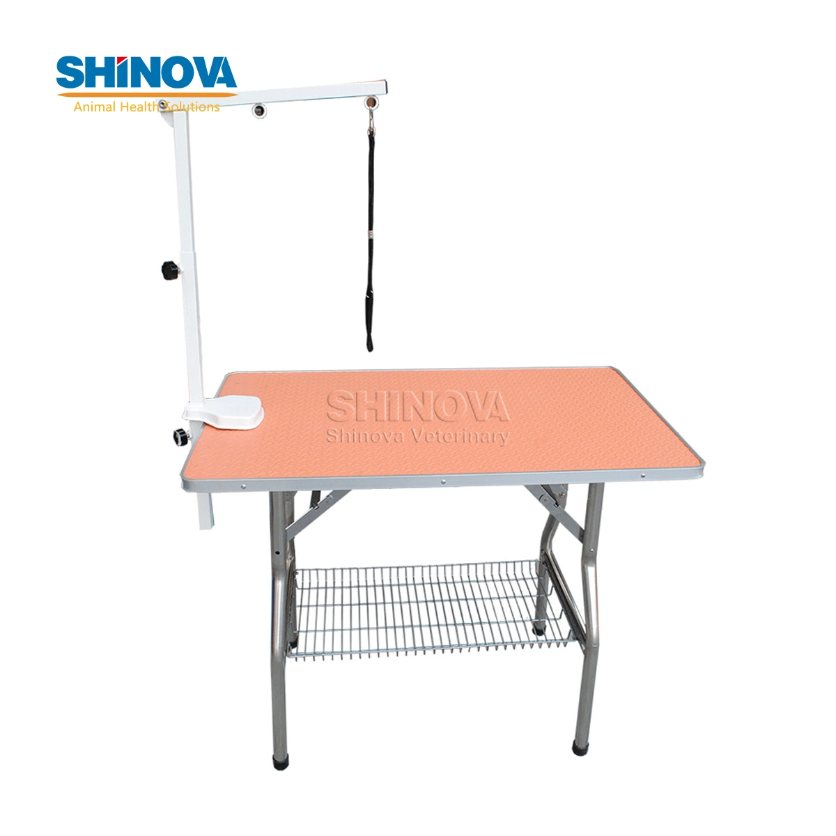 Stainless Steel Hydraulic Grooming Table Hydraulic Pet Beauty Workbench with Hanger Gt-2