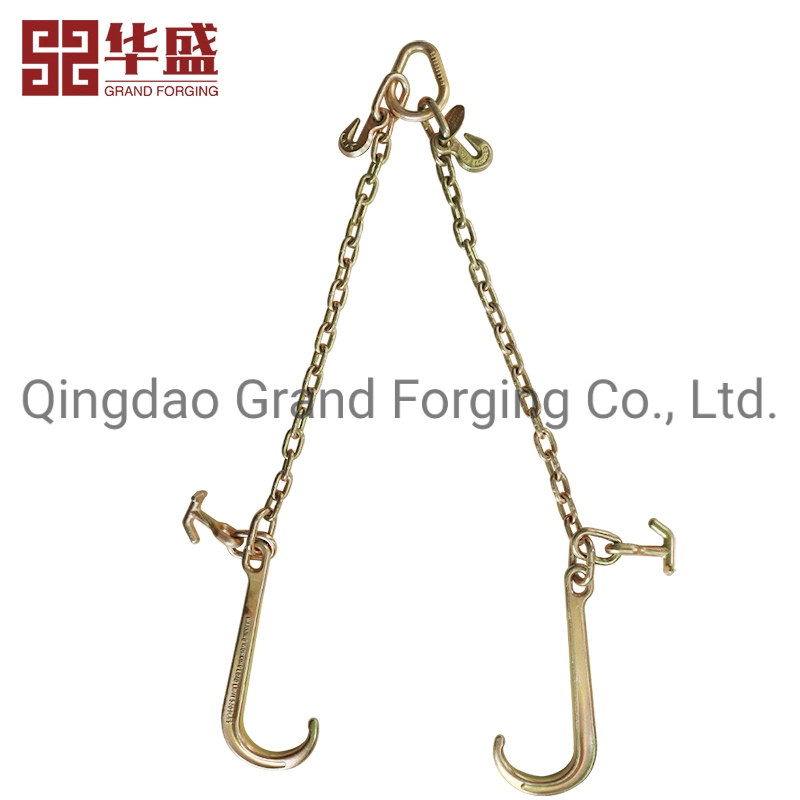 Drop Forged Welded Alloy Steel G70 Tie Down Transport Chain