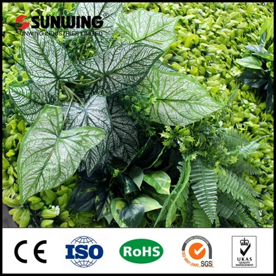 Wholesale/Supplier Decorative Artificial Green Wall Plantings with SGS Certificate