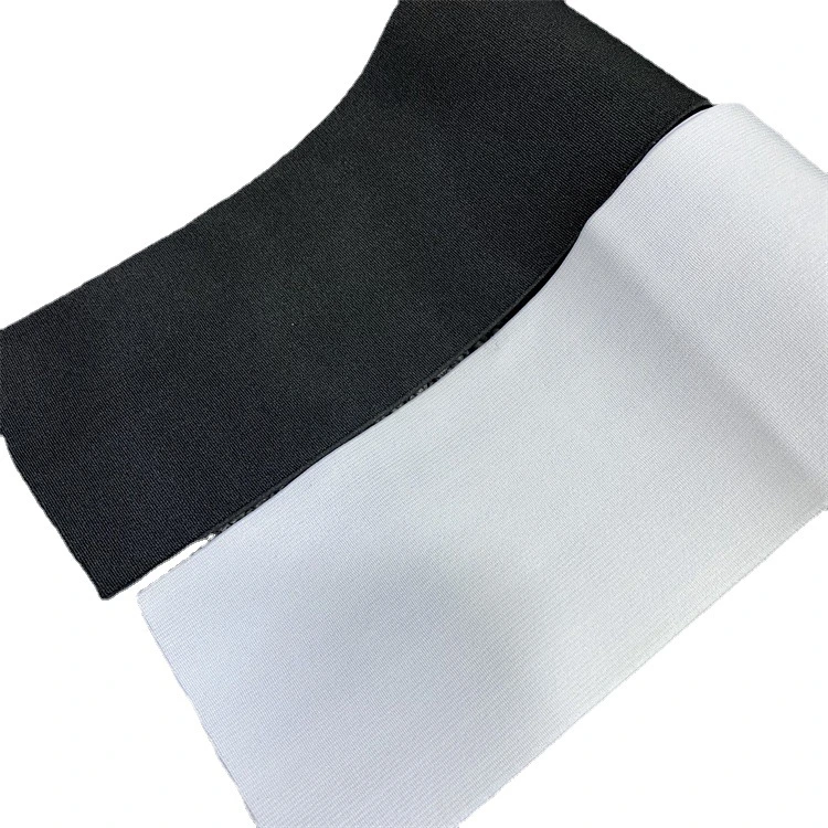 8cm verschlüsseltes High Elastic Black and White Elastic Webbing