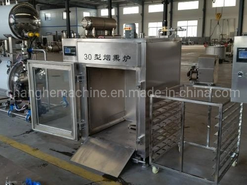 Commercial Sausage/Chicken /Meat Smoker/ Fish Smoking Machine for Food Processing Plants