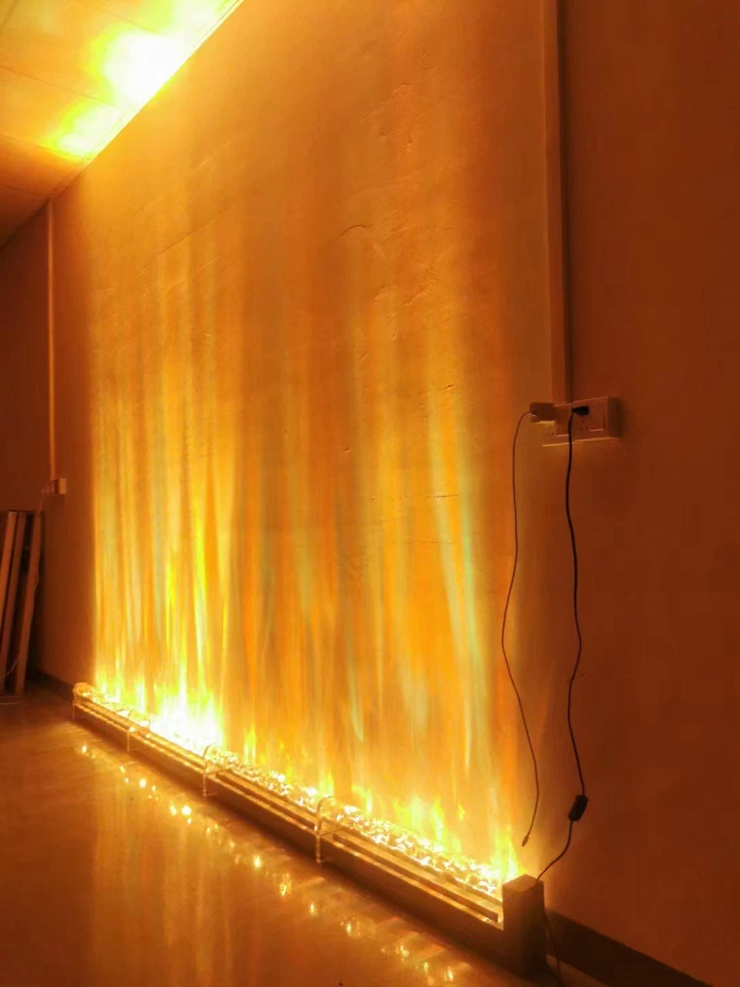 New Cheap 3D Dynamic Rotating Water Patter Effect Light for Decoration