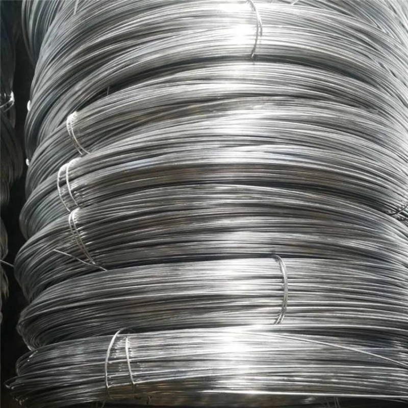 Factory Supply Hot Dipped Galvanized Bright Steel Wire Rope Zinc Coated Steel Wire