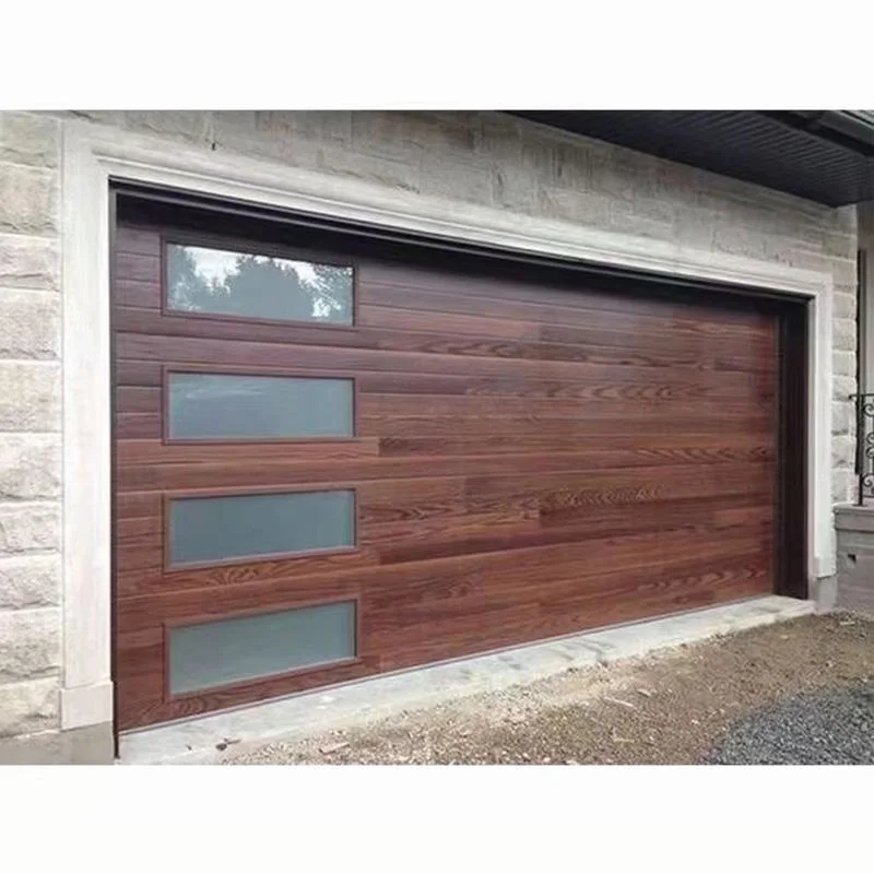 Wholesale/Supplier Aluminum Contemporary Villa Steel Sectional Garage Door