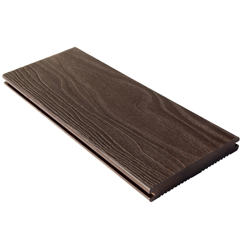 Cold Weather Use Solid 140mm Wood Width Composite Decking Boards