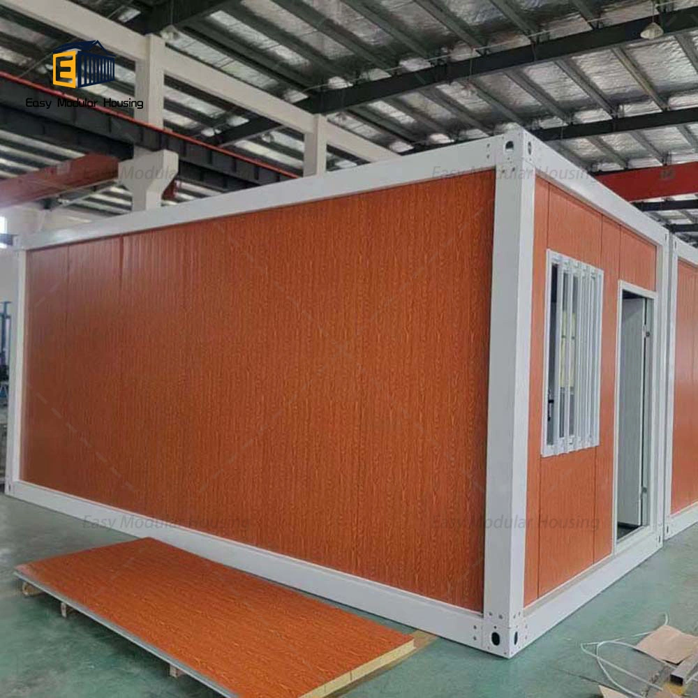 Coffee Movable Camp Construction Site China Prafab Caravan House Folding Shipping Container