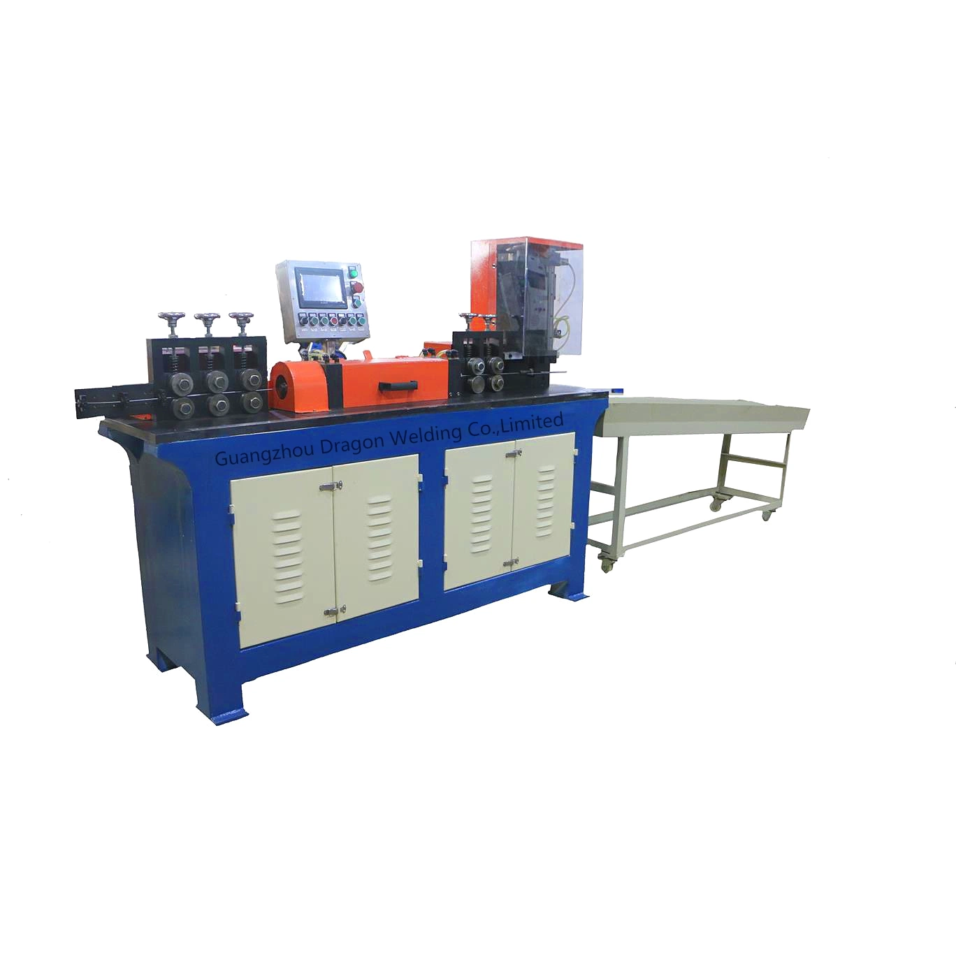 High Speed Pipe Automatic Coil Straightening and Cutting Machine