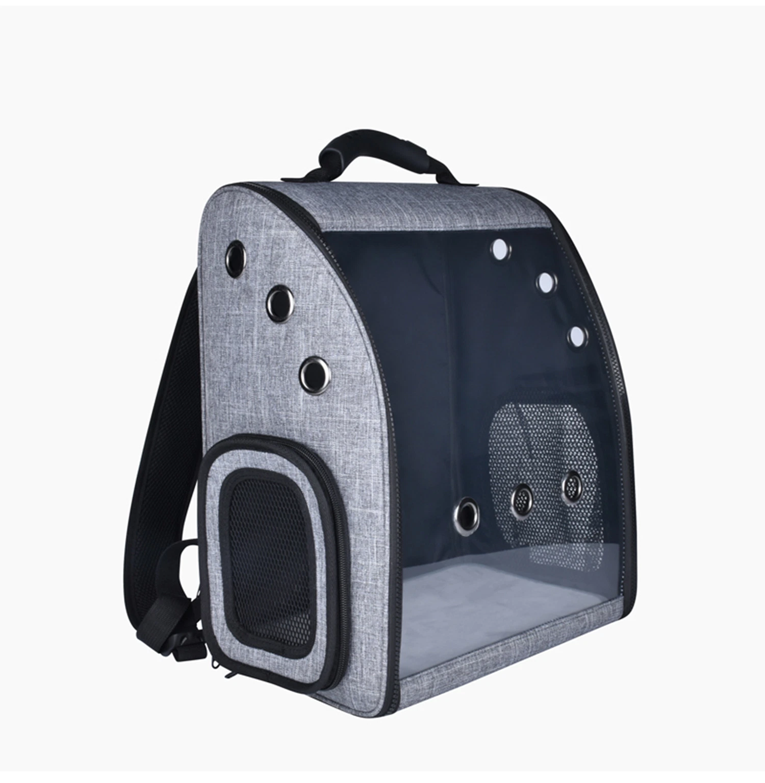 Neu Pet Portable PVC transparent atmungsaktiven Pet Rucksack