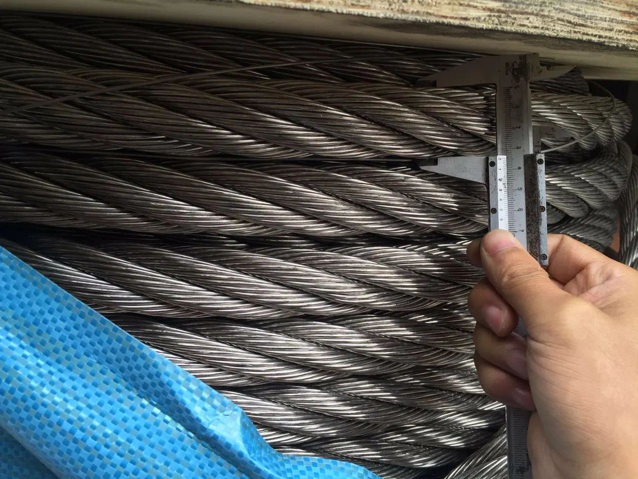 Stainless Steel Wire Rope in Stainless Steel 7*19