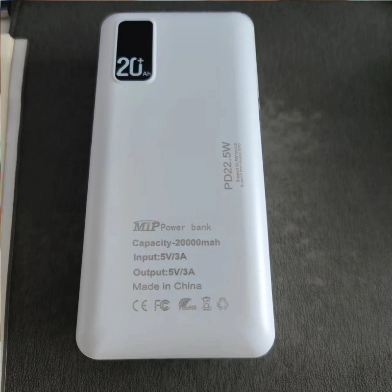 Pd 22,5W Super Rápido portáteis de carga da bateria de lítio Celular Carregadores 20000 mAh