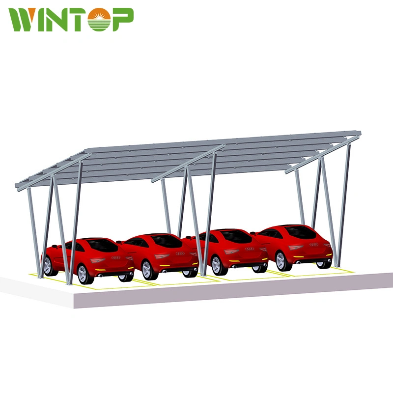 Aluminium Wohn Solar Carport Halterung für Parkplatz