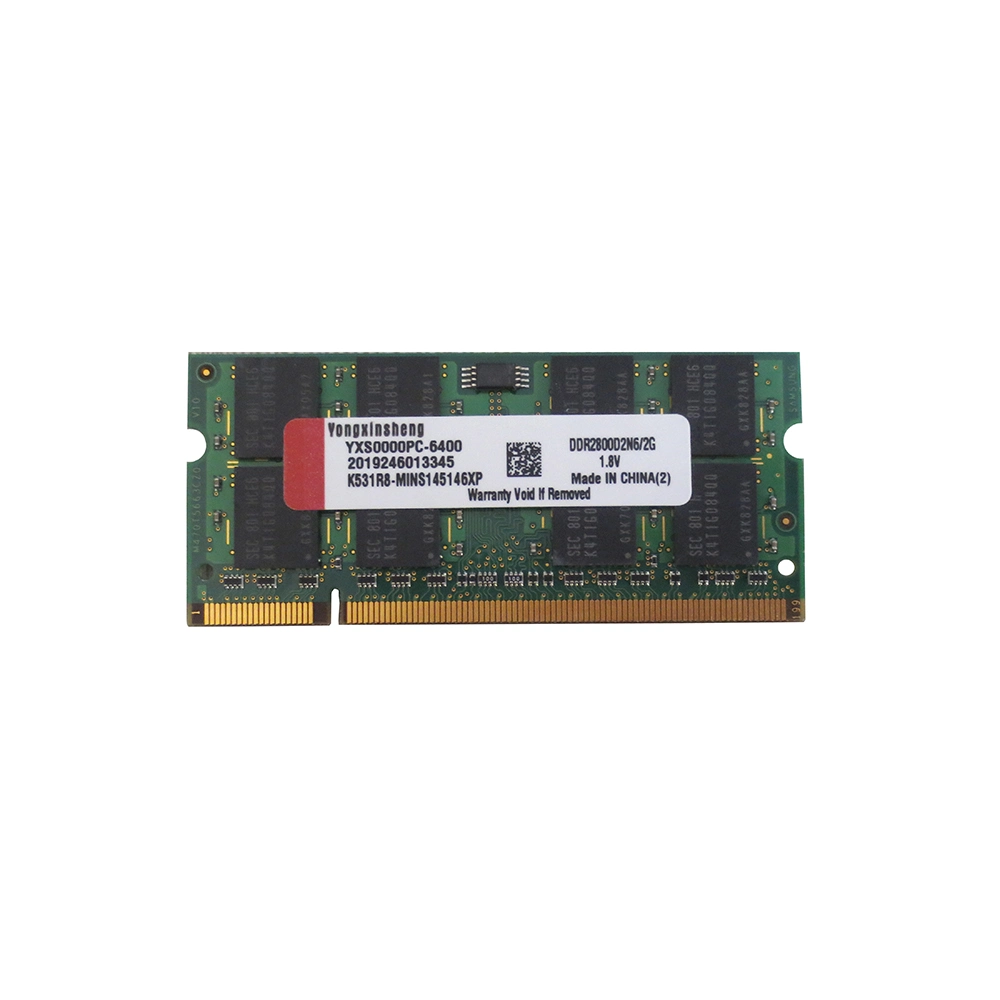 Memoria RAM DDR2 4G portátil totalmente compatible 5300 6400 667 800MHz SODIMM 200 Polo PC portátil de 1,8 V2 de memoria RAM para DDR2