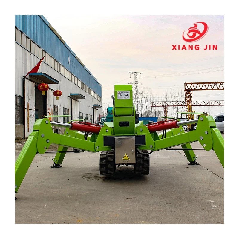 Small Space Working Spider Crane Small Crane Folding Outrigger Design 3tons Exported to Vietnam