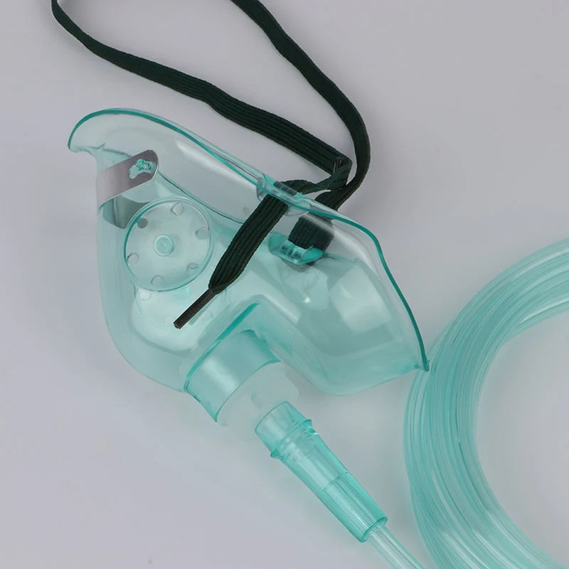 Portable Oxygen Mask System Disposable Medical Oxygen Mask