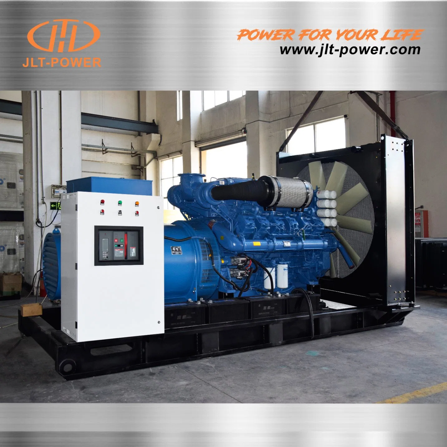 Construction Works Industry Yuchai Diesel Engine Generator 550kw 688kVA Diesel Generator Set for Promotion