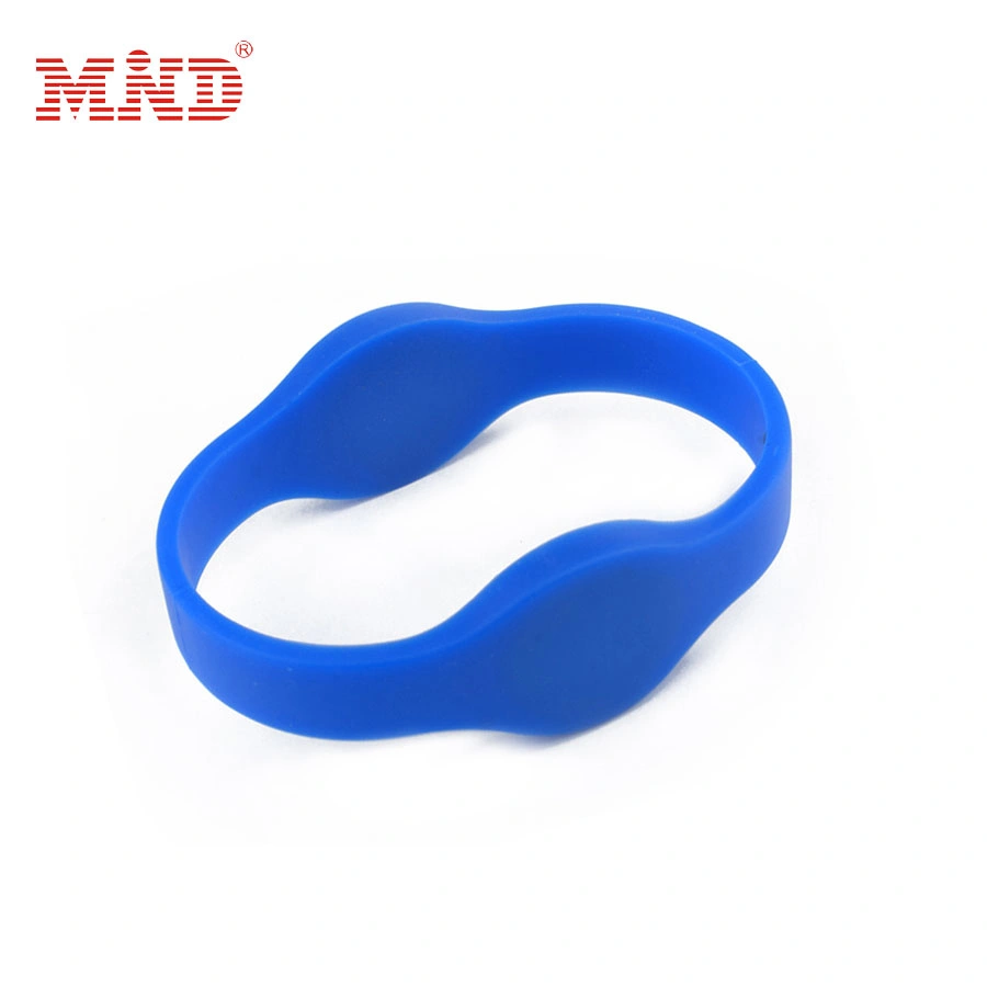 Gym Hotel Acsess Management RFID Smart Wristband Bracelet 13.56MHz Access Control