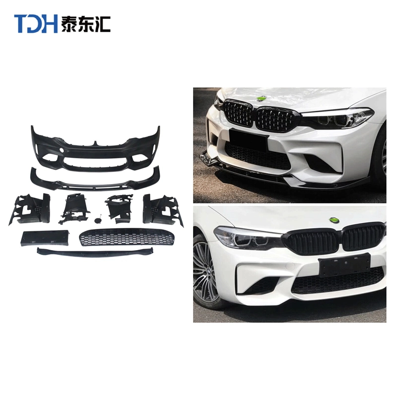 5 Series G30 G38 Upgrade to F90 M5 Style Body Kit with Bumper Head Light Rear Diffuser 5s G30 G38 M5 Auto Facelift Parts