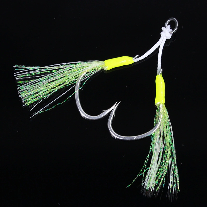 Luminous Slow Jigging Assist Hooks Double Hooks