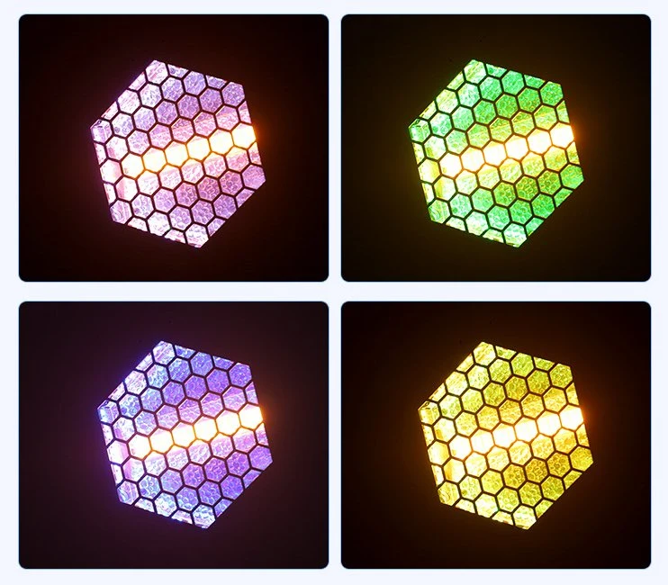 LED Single RGB 200W Pixel Retro Light Enrtérmica etapa de fondo Luz